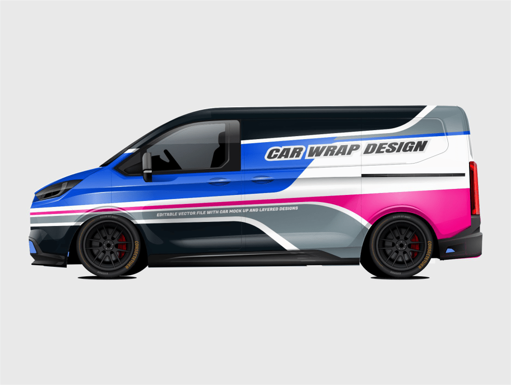 Van Full Wrap Without Roof