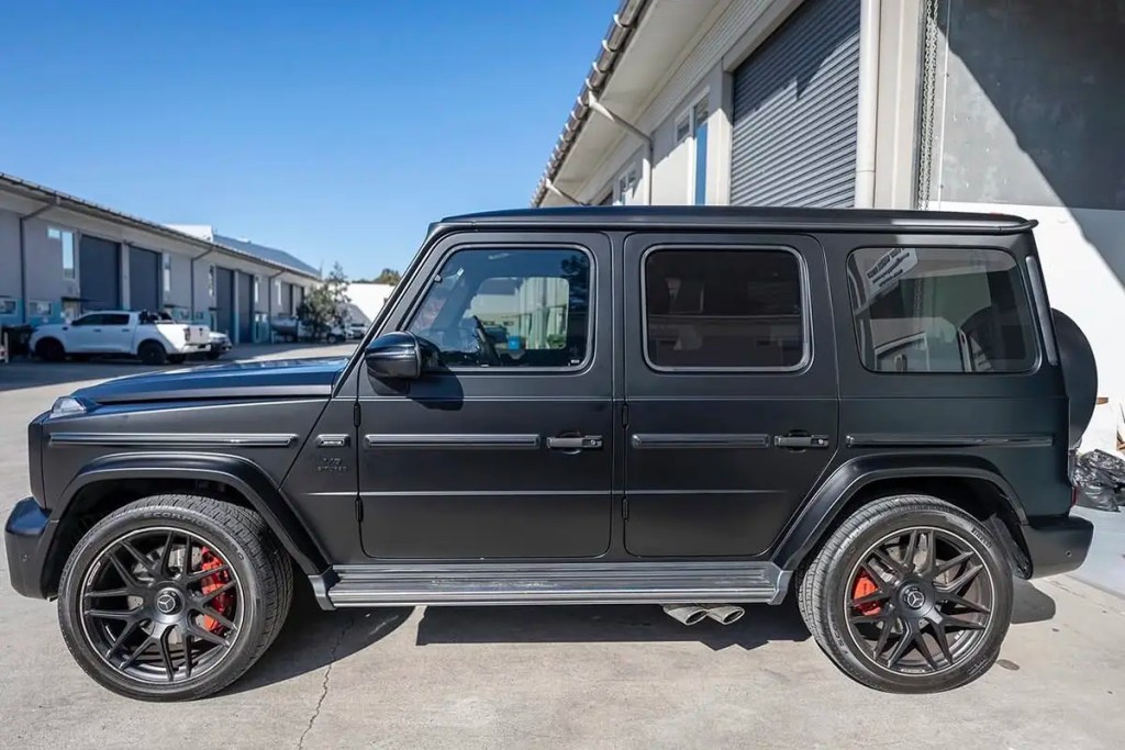 Mercedes G-Wagon satin paint protection film full wrap in Sydney